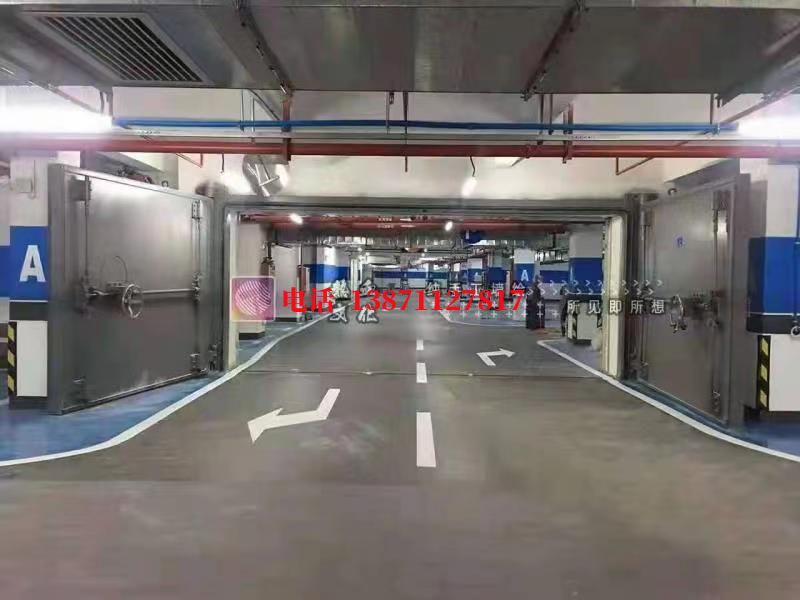 铝合金杆密闭防护门