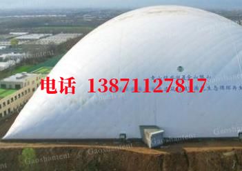 铝合金杆气膜棚卷帘门,电动门